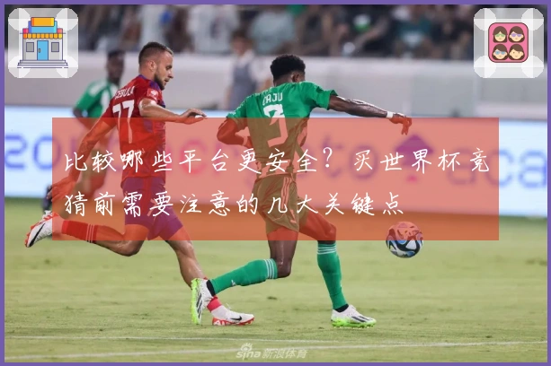 比较哪些平台更安全？买世界杯竞猜前需要注意的几大关键点